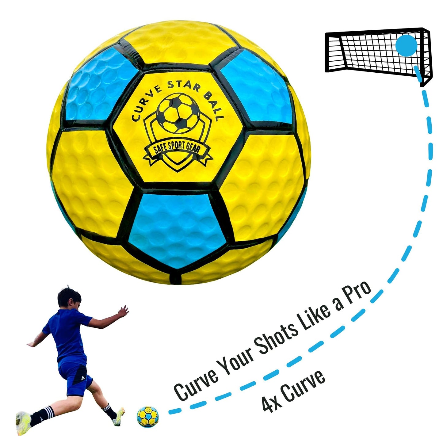 Curve Star Swerve Football