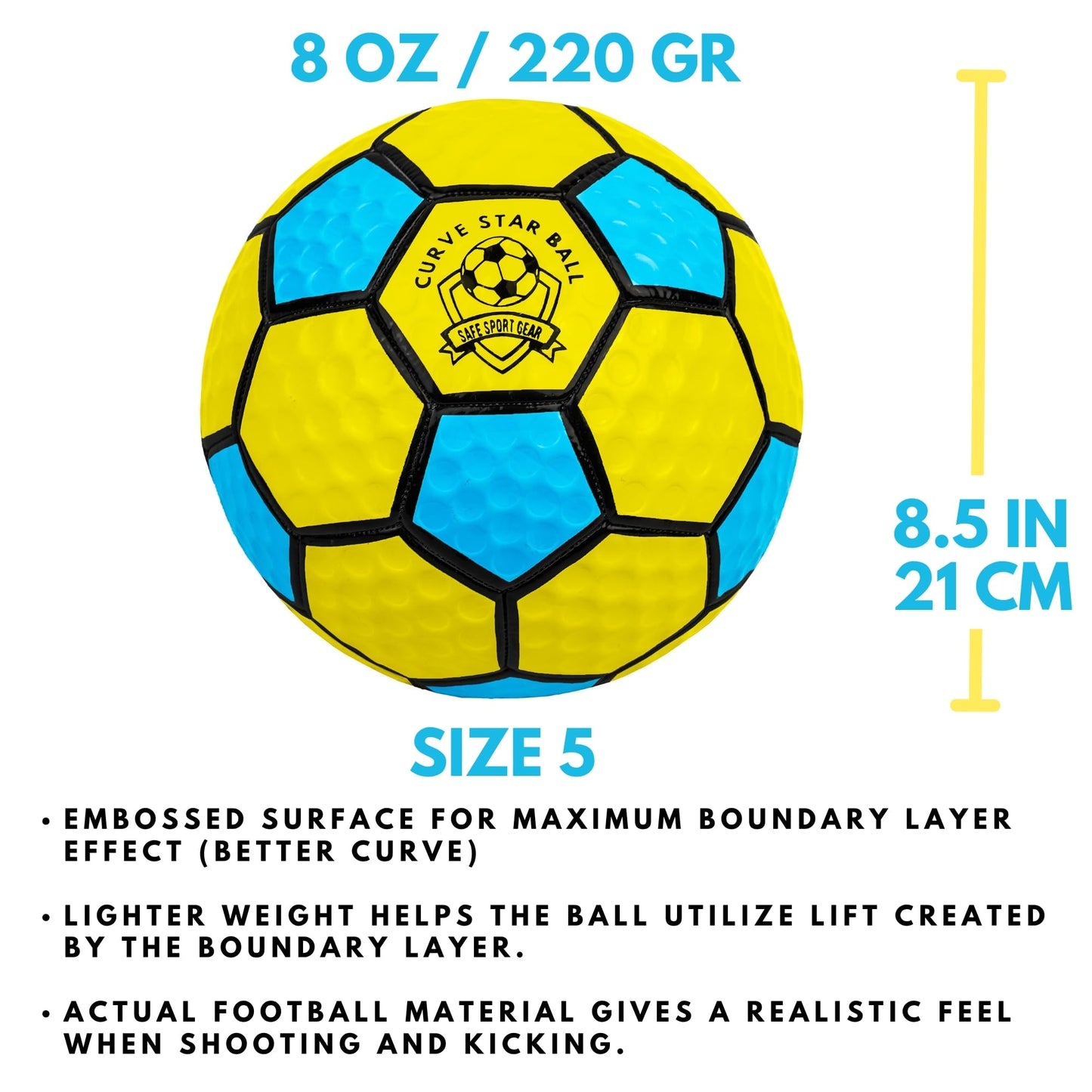 Curve Star Swerve Football