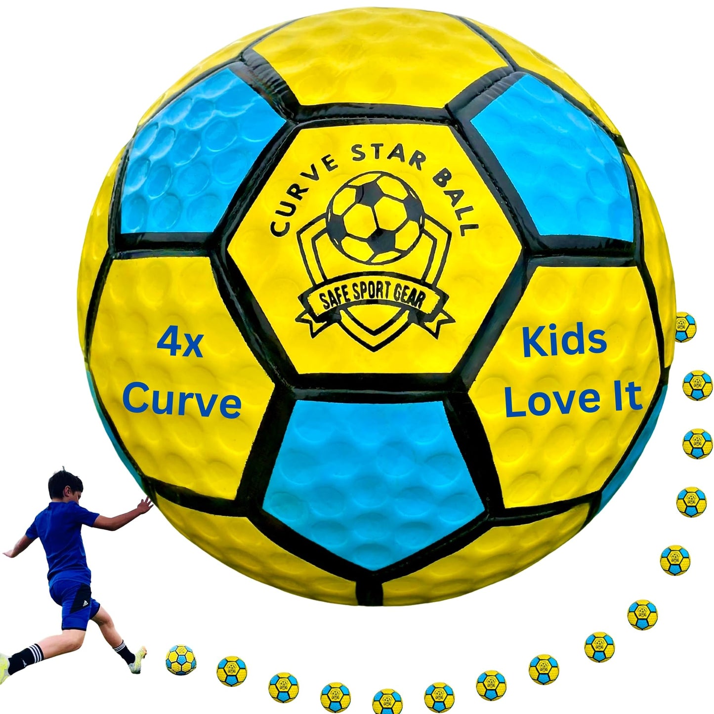 Curve Star Swerve Football
