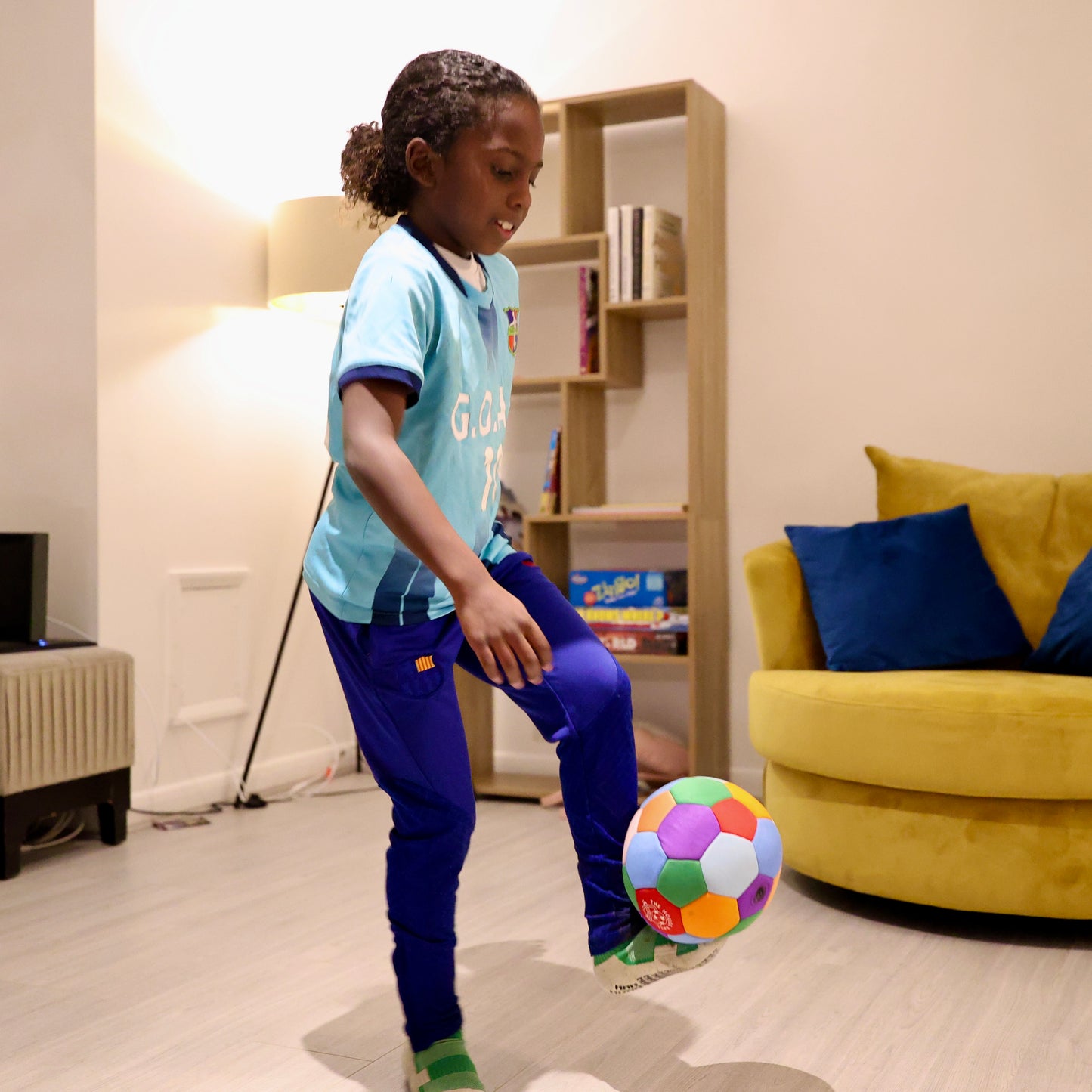 The House Ball - De originele zachte en veilige voetbalmaat 4