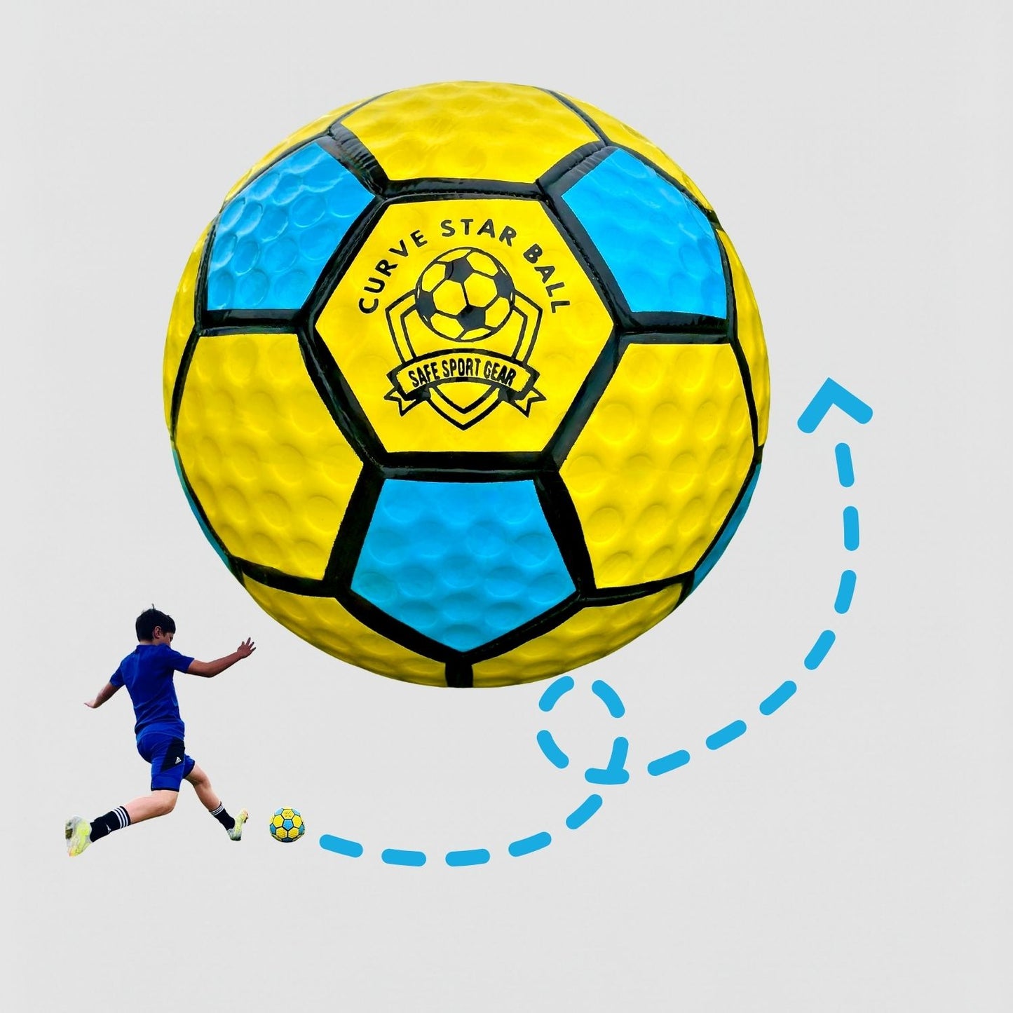 Curve -Star Ausweichen Fußball