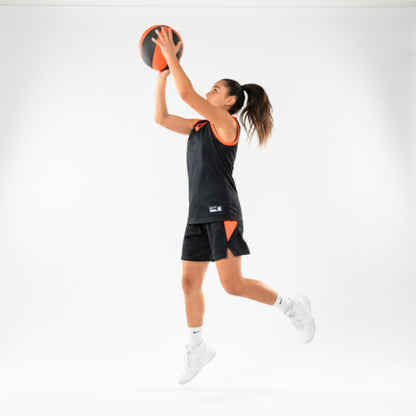 Haushoops Basketball - Größe 6 - Weicher Innenbasketball mit realistischem Gefühl und Sprung